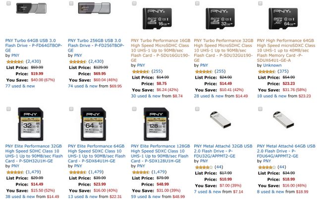 Fotografía - [Alerta Trato] Packs PNY batería, MicroSD Tarjetas y otros Memoria Flash hasta 67% de descuento en Amazon Sólo Hoy